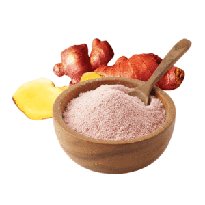 Jahe merah iris kering dan bubuk