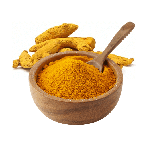 Kunyit kering dan bubuk
